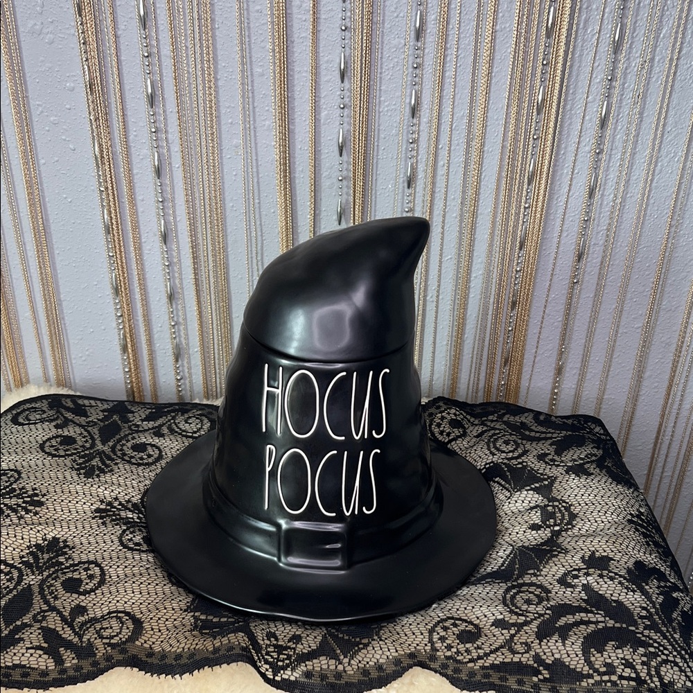 Rae Dunn Black Hocus Pocus Witch Hat